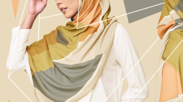Geometric hijab design
