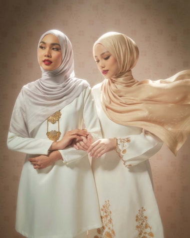 Keringkam hijab Design TudungPeople Traditional
